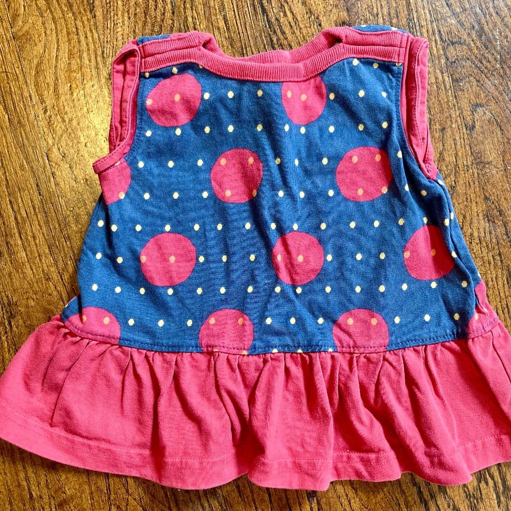 Adorable Navy and Red Dress/Tunic